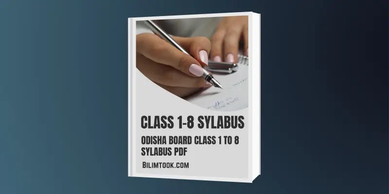 Odisha Board Class 1 to 8 Syllabus PDF