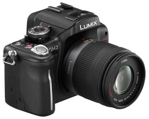 Panasonic Lumix DMC-GH2KK 16.05 MP Live MOS Interchangeable Lens Camera with 3-inch Free-Angle Touch Screen LCD and 14-42mm Lens (Black)