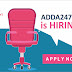 Adda247 Hiring Direct and Inside sales specialist 2024 | Best Sales Job For Freshers 2024