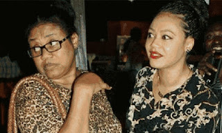 Nadia Buari and mother, Hajia Buari