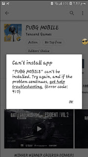 PUBG ERROR