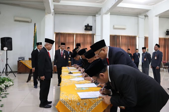  Dilantik Hari ini, Berikut Daftar Pejabat Baru UIN Walisongo 