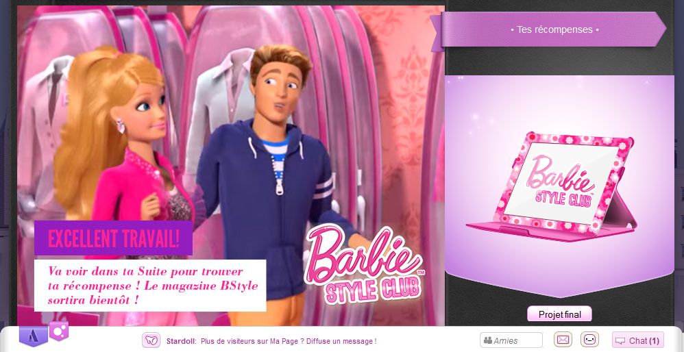 barbie style club ordinateur portable