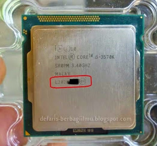 Garansi Prosesor Intel