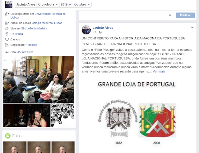 UM CONTRIBUTO PARA A HISTÓRIA DA MAÇONARIA PORTUGUESA !  GLNP - GRANDE LOJA NACIONAL PORTUGUESA