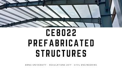 CE8022 Prefabricated Structures MCQ