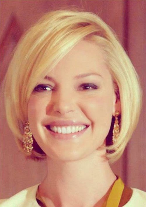 Short Hairstyles for Chubby Faces 2014