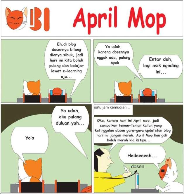 Lelucon Humor April Mop Lucu dan Sejarah April Mop