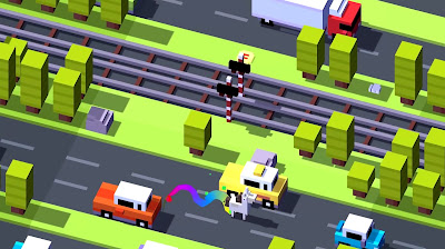 Crossy Road, Game Lucu Selamatkan Ayam Menyebrang