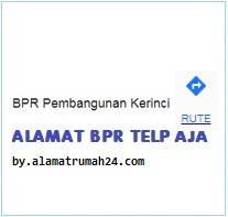 Nomor-Telepon-BPR-Pembangunan-Kerinci