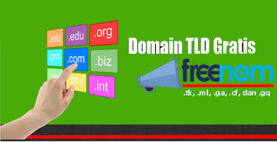 Mendapatkan Domain TLD (Top Level Domain) Gratis dari Freenom