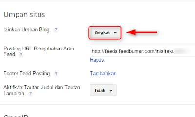 cara memasang feedburner di blog