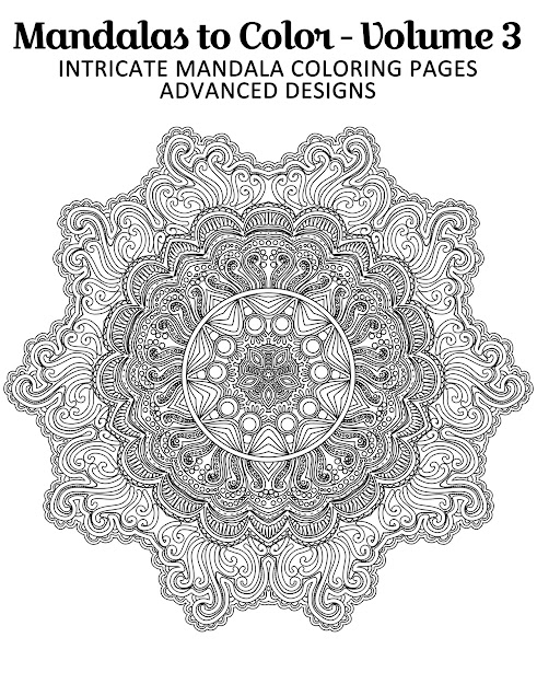 Free Printable Mandala Coloring Page From Mandalas To Color  Intricate  Mandala Coloring Pages Advanced