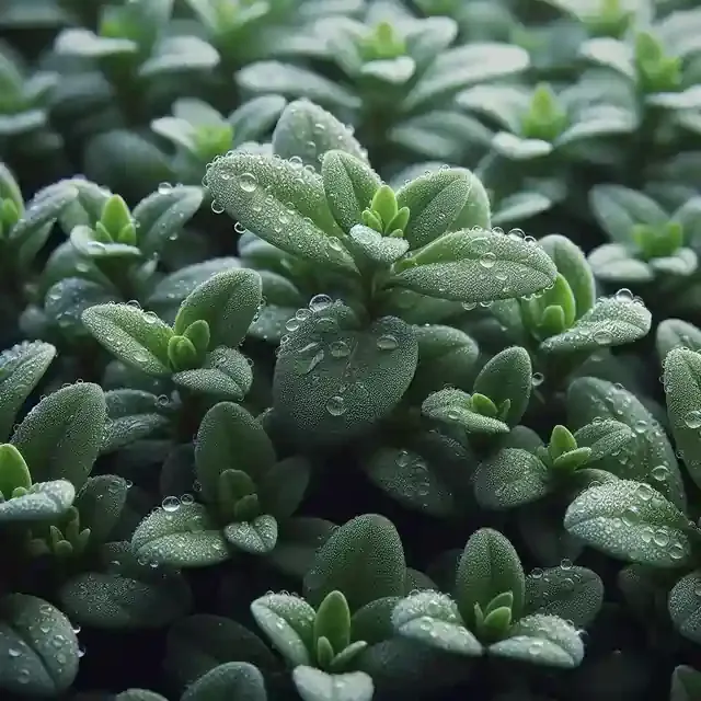 Thyme, a versatile herb known for its benefits as an herbal remedy for hormonal balance, contains antioxidants and compounds that help regulate hormones, making it a healthy addition to soups, stews, and herbal teas to support overall well-being.