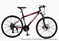 Sepeda Gunung Pacific Tranzline 600 24 Speed + Rangka Aloi 26 Inci