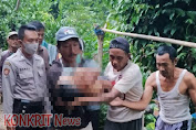 Pelajar SMP Tenggelam di Sungai Hingga Meninggal Dunia, Polsek Pulaupanggung Dibantu Warga Evakuasi Korban