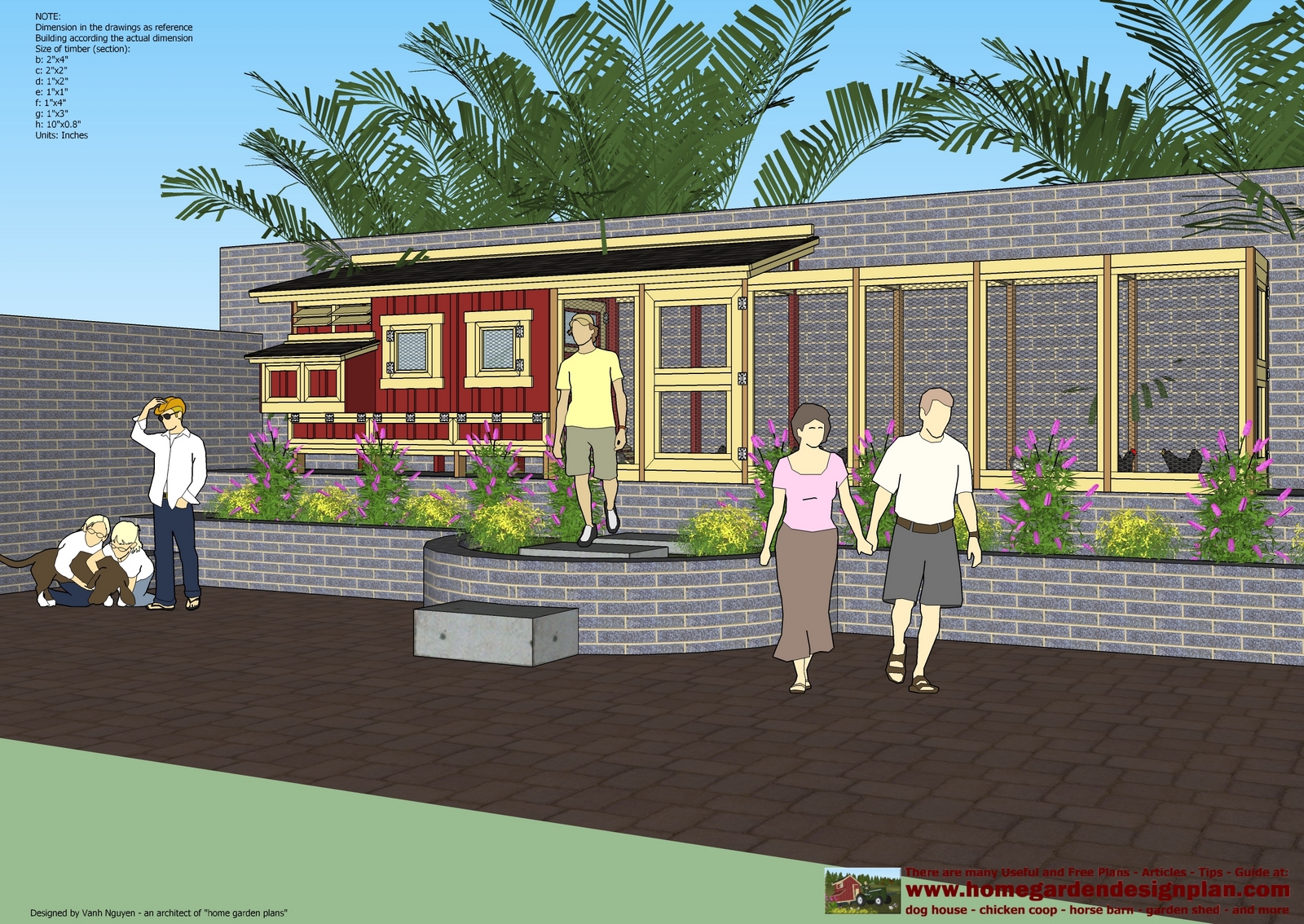  S200 - Chicken Coop Plans Construction - How to build a Chicken Coop