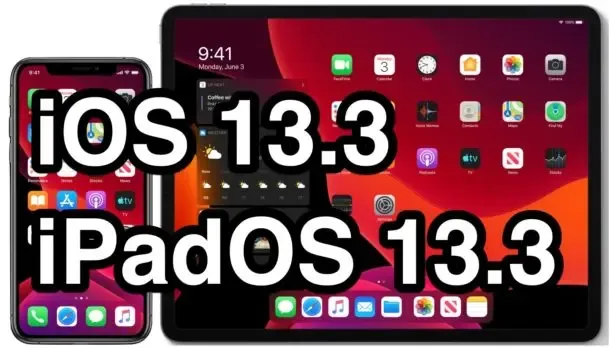 أصدرت Apple تحديث iOS 13.3 و iPadOS 13.3