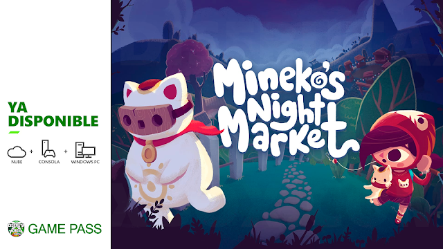 Mineko's Night Market ya está disponible en Xbox Game Pass