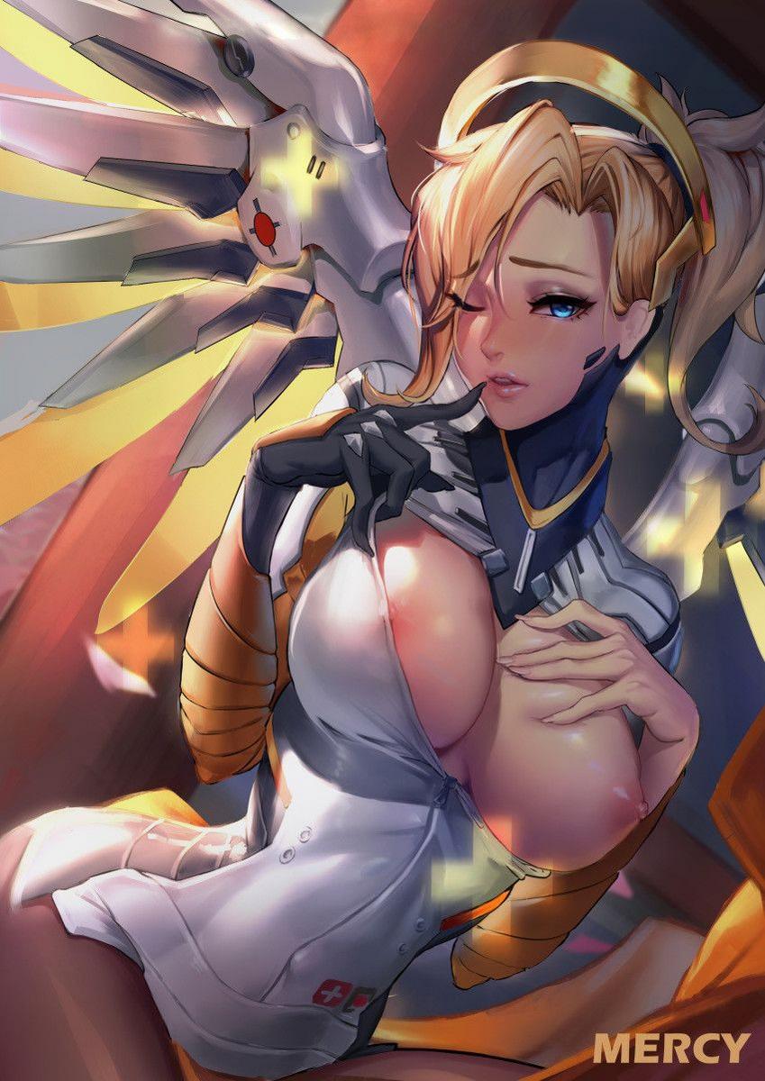  gambar hentai karakter game overwatch,mercy.overwatch porn,nsfw art,animasi porno toket gede,pamer memek