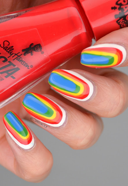 Rainbow Nail Art