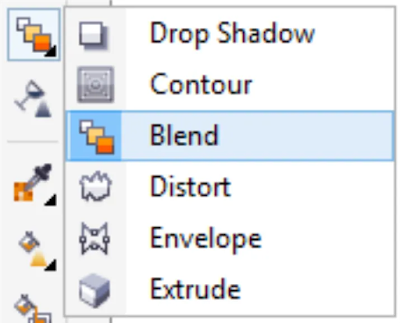 Cara menggunakan Blend Tools CorelDraw