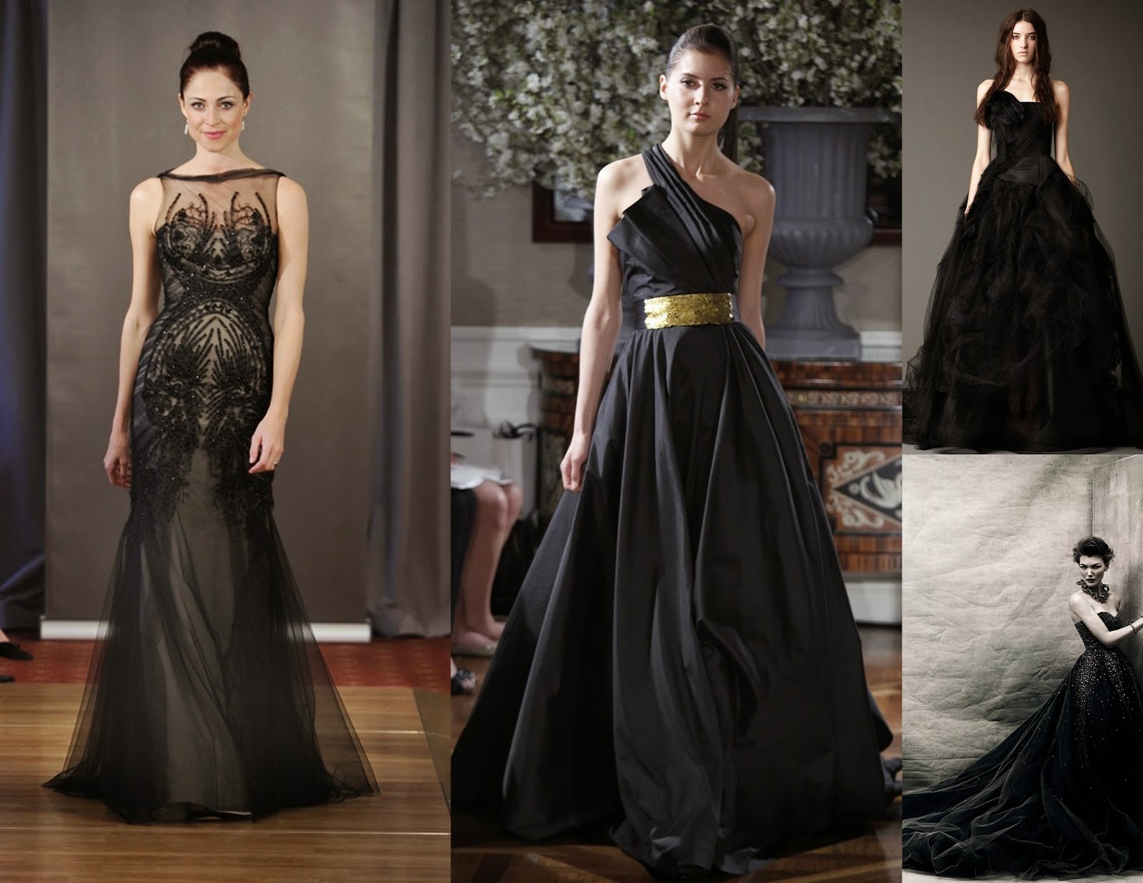  Black  Wedding  Dress 