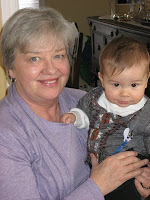 Photo of Margaret Ann and grandbaby