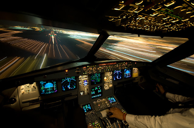 warp speed,flight deck,airbus,airline