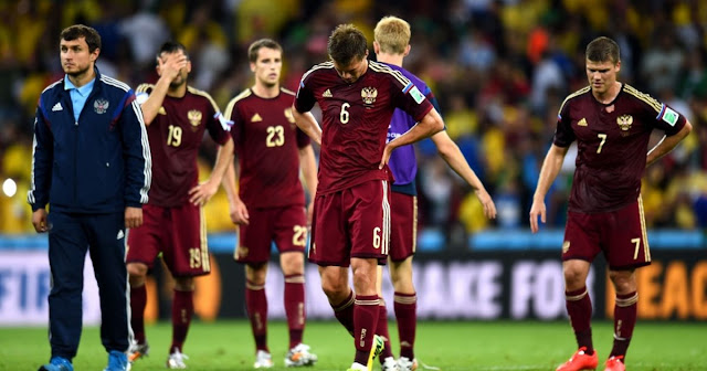 El peor Mundial en la historia de Rusia fue 2014, cuando fueron eliminados sin conseguir victorias.