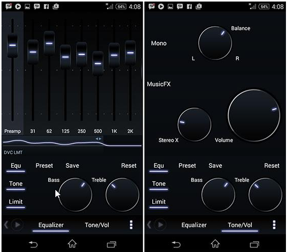 Screenshot Poweramp Music Player