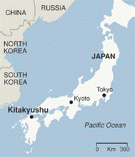 MAP OF JAPAN