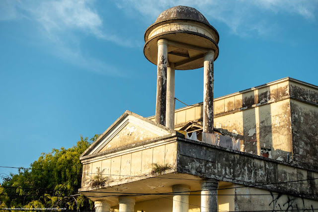 Templo Maçônico da Loja Sol do Oriente nº 04 - detalhe tholos