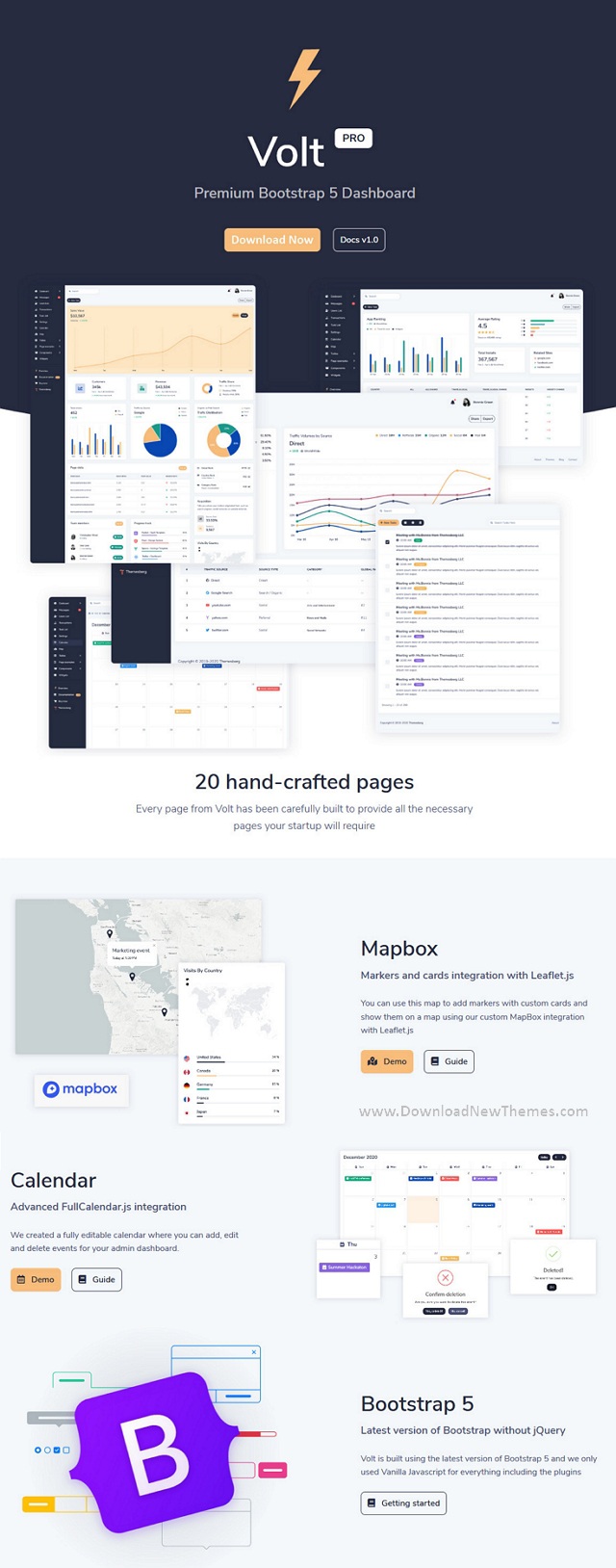 Bootstrap 5 Admin Template