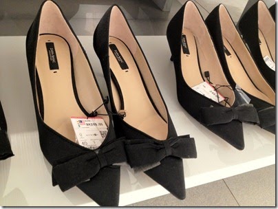 Zara basic little black heels