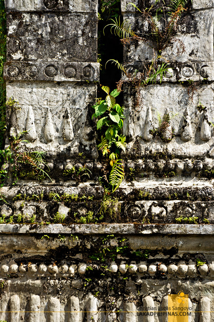 Wall Detail of St. Catherine Church in Mambusao, Capiz