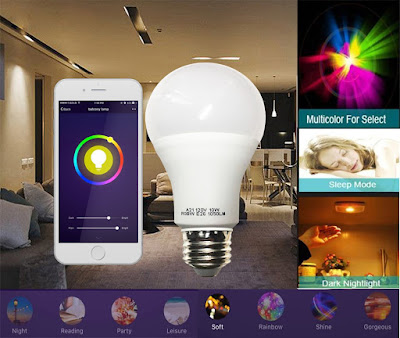 The Cxy smart WiFi light bulb