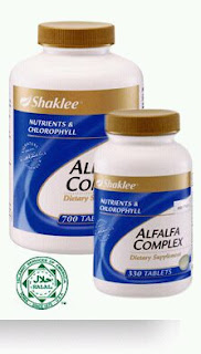 alfalfa complex Set Kurus Shaklee Shaina Shop