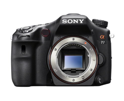 Sony A77 24.3 MP Digital SLR with Translucent Mirror Technology 