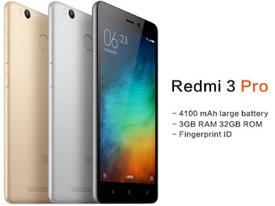 Harga dan Spesifikasi Redmi 3 Pro Terbaru dan Terlengkap