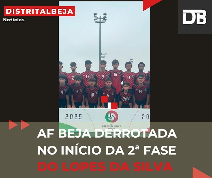 Torneio Lopes da Silva: AF Beja entra a perder na 2.ª fase frente a AF Leiria