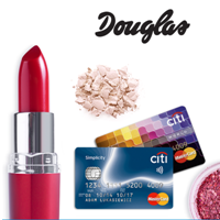 Citibank: darmowa karta kredytowa Citi Simplicity + voucher 400 zł do perfumerii douglas