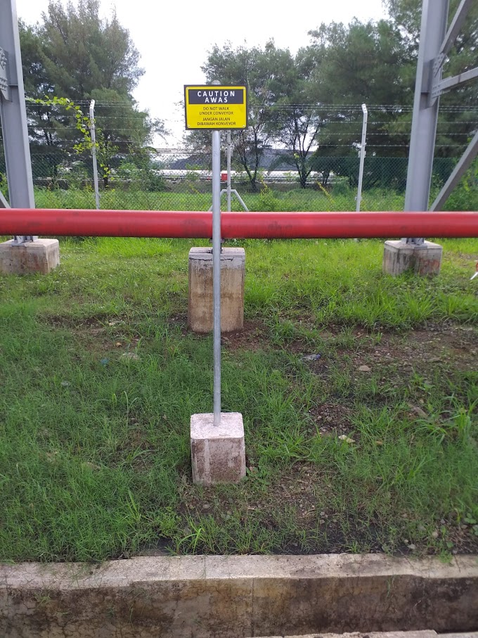 Produksi dan Pemasangan Rambu K3 / Safety Sign PLTU Jepara