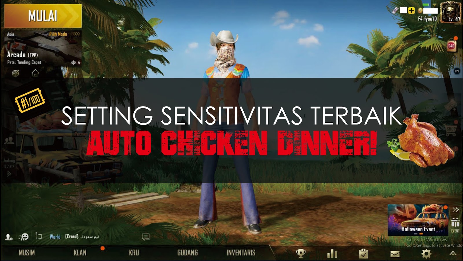 Sensitivitas Pubg Terbaru 2019 - Pubg Kit Free Uc - 