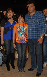 Shaila Chadha with Nimay Bali and their daughter