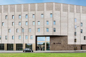 The entrance to the new Birmingham Conservatoire. 