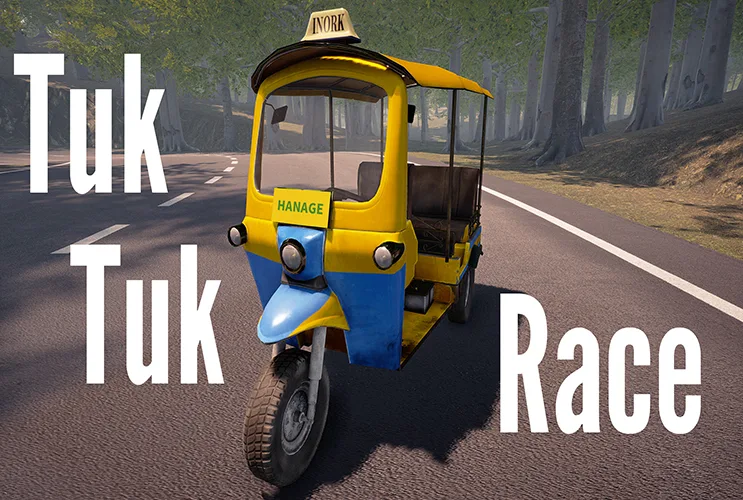 تحميل لعبة Tuk Tuk Race