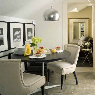 Modern Minimalist Classic Dining Room