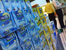 tetrapack milk cartons supermarket India