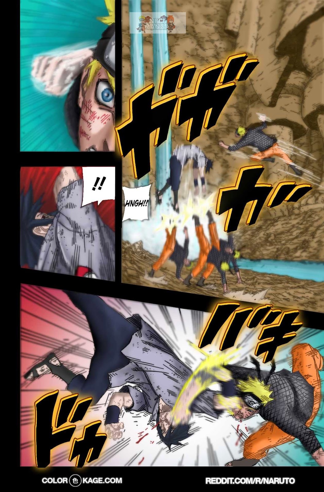 Naruto Chapter 697 Full Color - Naruto dan Sasuke (4 ...